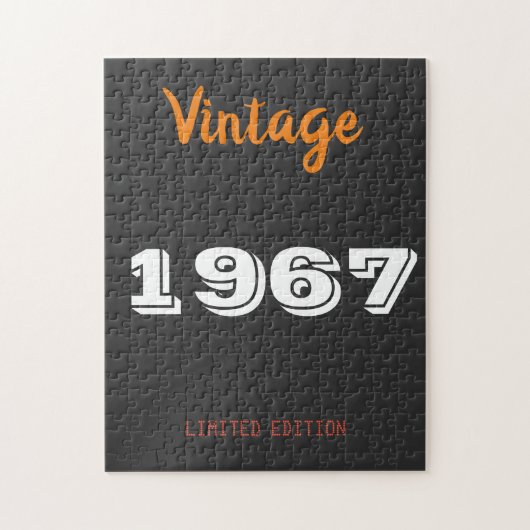 ヴィンテージ1967限定版贈与 ジグソーパズル (縦)