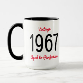 ヴィンテージ1967 完熟50歳の誕生日パーティー マグカップ