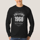 ヴィンテージ1968年のおもしろいな第50誕生日の人のワイシャツ Tシャツ (正面)