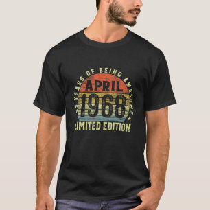 ヴィンテージ1968年4月限定版53歳Gi Tシャツ