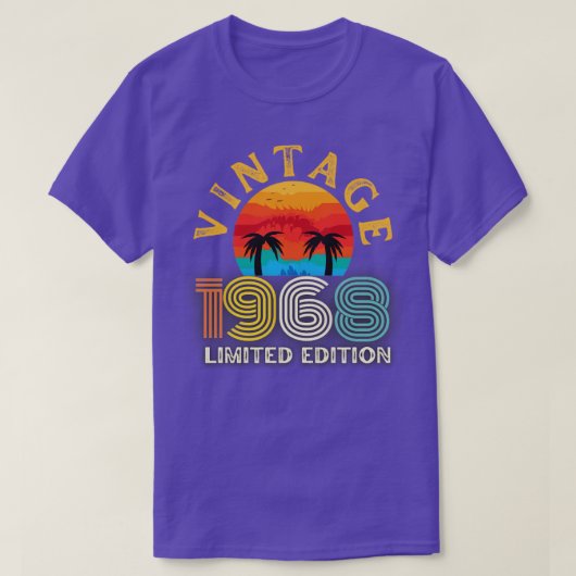 ヴィンテージ1968限定版 Tシャツ (デザイン正面)