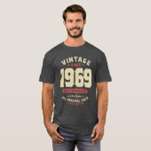ヴィンテージ1969年54誕生日以降 Tシャツ (正面フル)