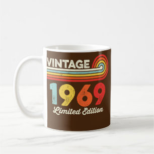 ヴィンテージ1969誕生日限定版メンズ コーヒーマグカップ