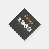 ヴィンテージ1969限定版 スタンダードカクテルナプキン (角)