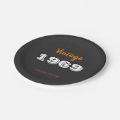 ヴィンテージ1969限定版 ペーパープレート (アングル)