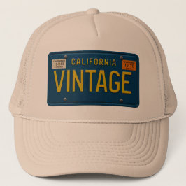 ヴィンテージ1969 | レトロカリフォルニアナンバープレート サーフ キャップ