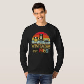 ヴィンテージ1969 53番目の誕生日 Tシャツ (正面フル)