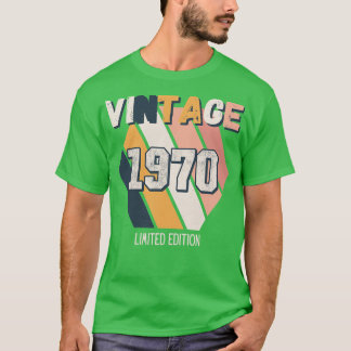 ヴィンテージ1970年以降の誕生日レトロおもしろい Tシャツ