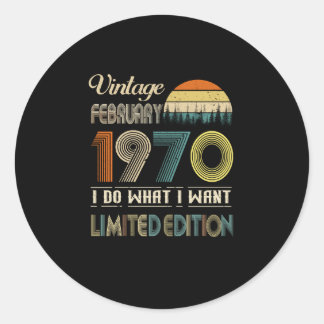ヴィンテージ1970年2月I Do What I Want Limited ラウンドシール
