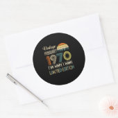 ヴィンテージ1970年2月I Do What I Want Limited ラウンドシール (封筒)