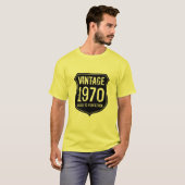 ヴィンテージ1970年Tシャツ完全版男性へ Tシャツ (正面フル)