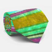 ヴィンテージ1970縦はっきりした型ストライプネクタイ ネクタイ (ロール)