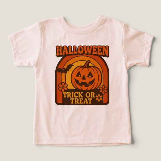 ヴィンテージ1970sトリックまたはトリートハロウィーン (デザイン正面)