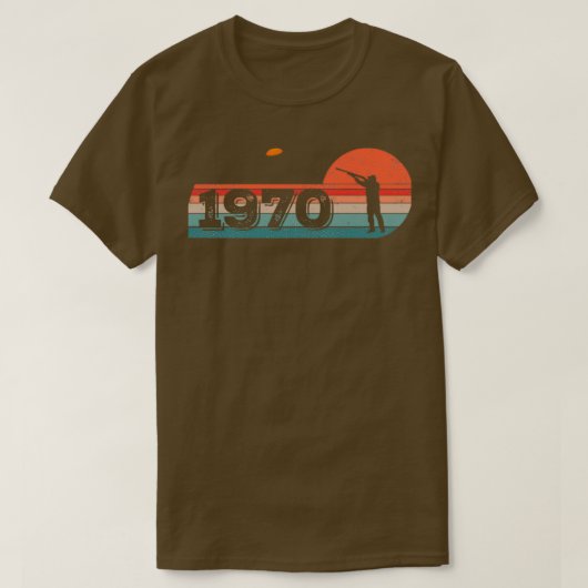 ヴィンテージ1970x27sクレイハト誕生日sクレイピゲオ tシャツ (デザイン正面)
