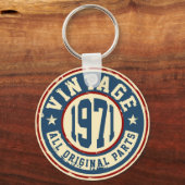ヴィンテージ1971すべてのオリジナル部品 キーホルダー (正面)
