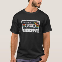ヴィンテージ1971カセットテープ - パーソナライズ Tシャツ