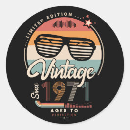 ヴィンテージ1971年以降 ラウンドシール