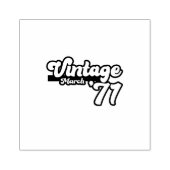 ヴィンテージ1971年50th誕生日3月 ラバースタンプ (インプリント)
