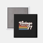 ヴィンテージ1971 50歳誕生日マーチ マグネット (正面/裏面)
