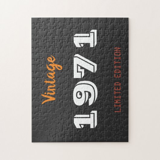 ヴィンテージ1971 55誕生日ジグソーパズル – 限定 ジグソーパズル (縦)