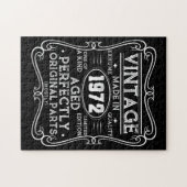 ヴィンテージ1972年レトロクラシック ジグソーパズル (横)