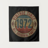 ヴィンテージ1972年以来すべてのオリジナル部品 タペストリー (正面)