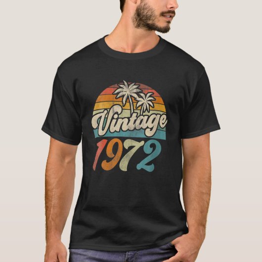 ヴィンテージ1972年1972年52年 Tシャツ (正面)