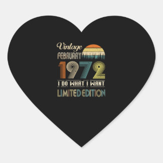 ヴィンテージ1972年2月I Do What I Want Limited ハートシール