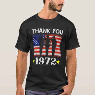ヴィンテージ1972年50歳アメリカ国旗50歳バット Tシャツ