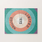 ヴィンテージ1972限定版50誕生日 ジグソーパズル (横)