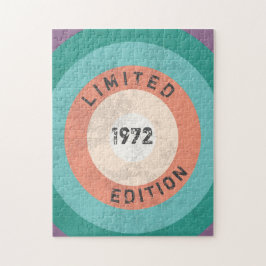 ヴィンテージ1972限定版50誕生日 ジグソーパズル