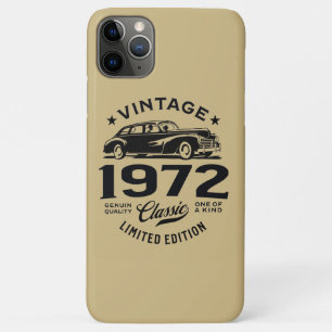 ヴィンテージ1972 クラシック年50歳の贈り物50位B日 iPhone 11 PRO MAXケース