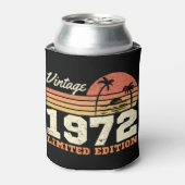 ヴィンテージ1972 52誕生日 缶クーラー (缶正面)