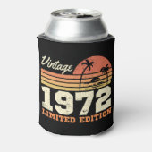 ヴィンテージ1972 52誕生日 缶クーラー (缶裏面)