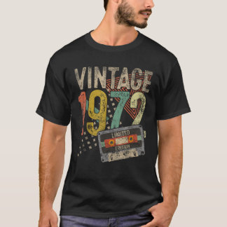 ヴィンテージ1972 53位誕生日ギフト女男性へ性53 Tシャツ