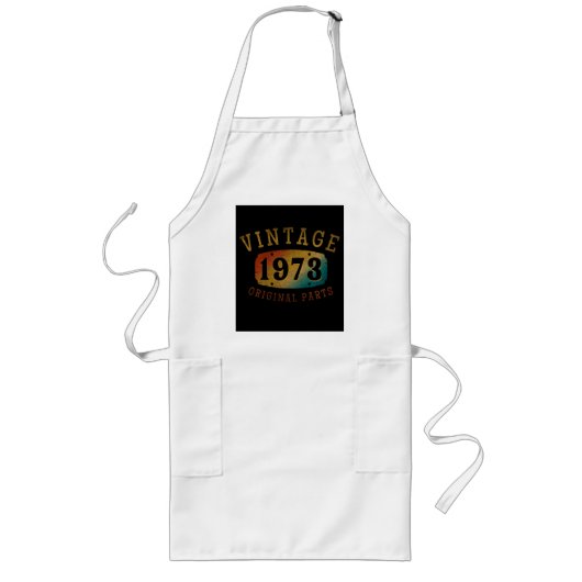 ヴィンテージ1973オリジナル部品 ロングエプロン (正面)
