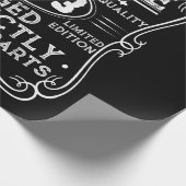 ヴィンテージ1973年のレトロ ラッピングペーパー (角)