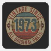ヴィンテージ1973年以来すべてのオリジナル部品 スクエアシール (正面)