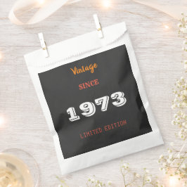 ヴィンテージ1973年限定版50誕生日 フェイバーバッグ