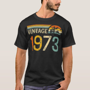 ヴィンテージ1973年49誕生日ギフトレトロCla Tシャツ