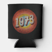 ヴィンテージ1973男性女性誕生日ギフト 缶クーラー (正面)