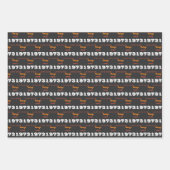 ヴィンテージ1973限定版誕生日53rd ラッピングペーパーシート (正面3)