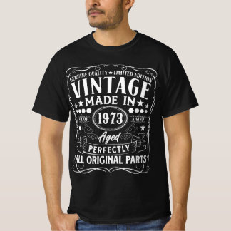 ヴィンテージ1973 – 完全に古いデザイン Tシャツ