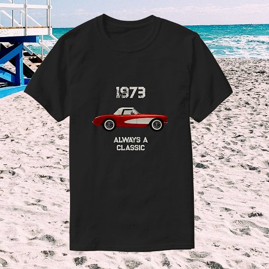 ヴィンテージ1973 50年目 – 2023 パーソナライズされた Tシャツ