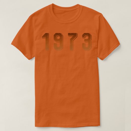 ヴィンテージ1973 Tシャツ (デザイン正面)