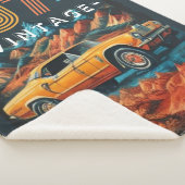 ヴィンテージ1974カークールカーシェルパブランケット シェルパブランケット (3/4)