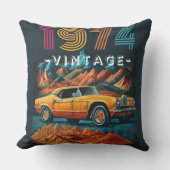 ヴィンテージ1974クール号車 クッション (正面)