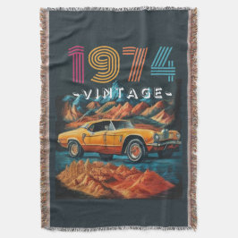 ヴィンテージ1974クール号車 スローブランケット