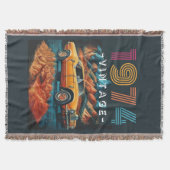 ヴィンテージ1974クール号車 スローブランケット (正面)