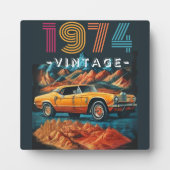 ヴィンテージ1974クール号車 フォトプラーク (正面)